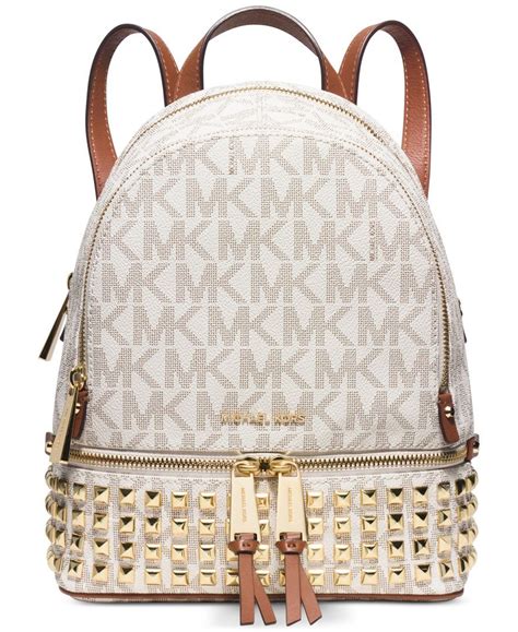 michael kors studded backpack purse|michael kors backpack purse clearance.